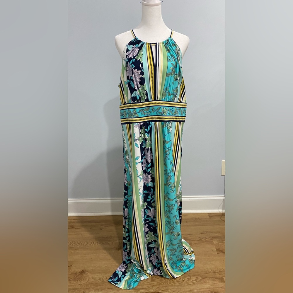 Woman summer maxi dress sleeveless Size XXL